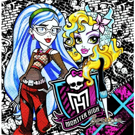 Serwetka do decoupage kreskówka Monster High 33x33 ARPEX Unikat