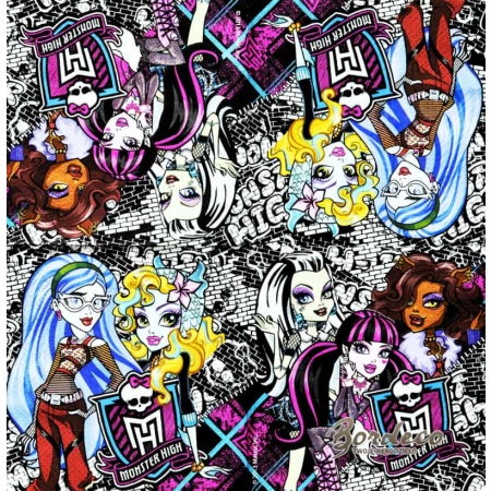 Serwetka do decoupage kreskówka Monster High 33x33 ARPEX Unikat