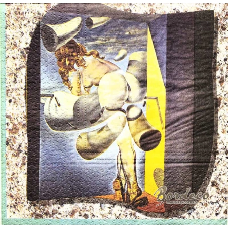 Serwetka do decoupage malarstwo współczesne, sztuka nowoczesna 33x33 Atelier