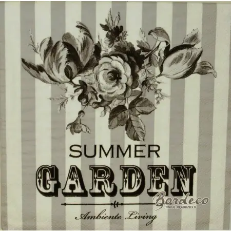 Serwetka do decoupage Summer Garden 33x33 Ambiente Unikat