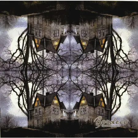 Serwetka do decoupage dom nocą 25x25 Ambiente Unikat