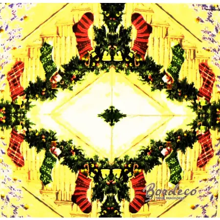 Serwetka do decoupage girlanda i skarpety 33x33 Ambiente Unikat