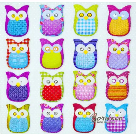 Serwetka do decoupage sówki pluszaki, przytulanki 33x33 Atelier Unikat