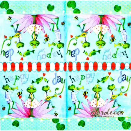 żabek grających na instrumentach muzycznych