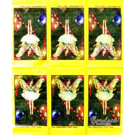 Serwetka do decoupage wróżka na choince 39x33 COLUMBINE Unikat