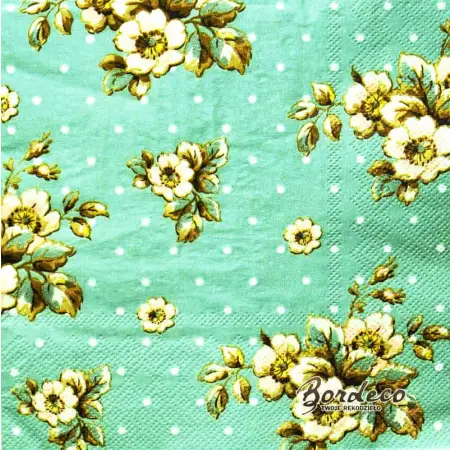 Serwetka decoupage jasne kwiatuszki 33x33 CREATIVE TOPS Unikat