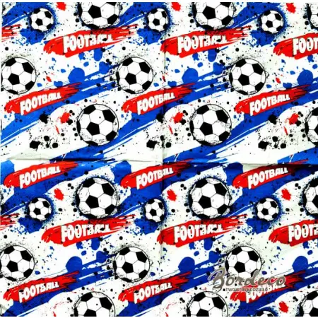 Serwetka do decoupage piłka nożna, Football 33x33 DAISY Unikat