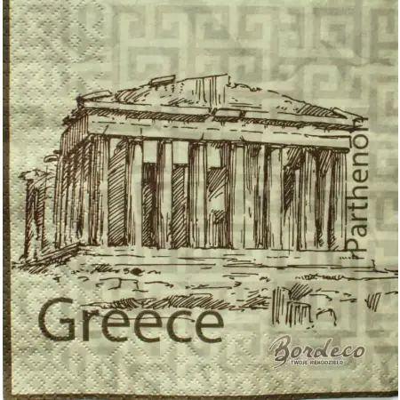 Serwetka do decoupage starożytna Grecja 33x33 HRC