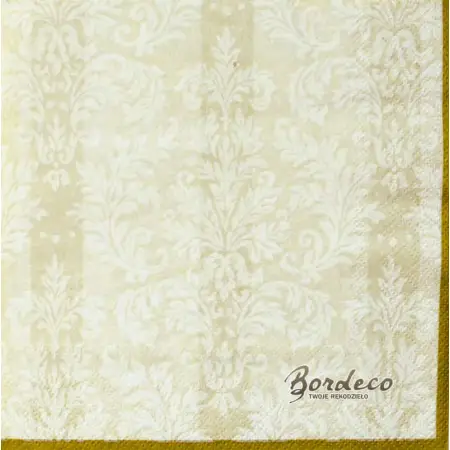 Serwetka decoupage jasna tapeta z połyskiem 33x33 HRC Unikat