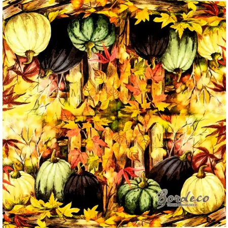 Serwetka do decoupage dynie jesienią 33x33 IHR Unikat