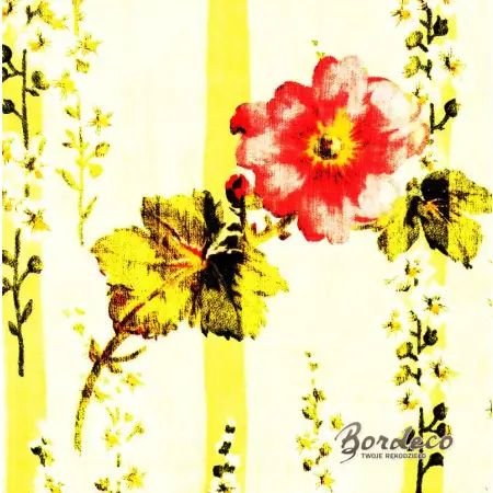 Serwetka do decoupage różowy kwiat 33x33 IHR Unikat
