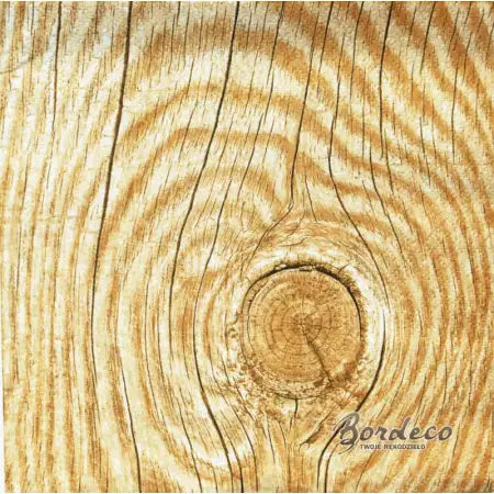 Serwetka do decoupage sękate drewno 33x33 MAKI Unikat