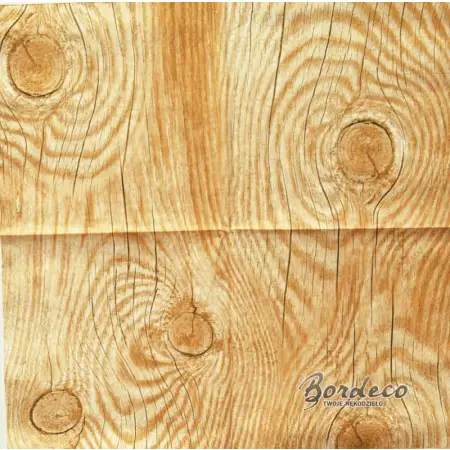 Serwetka do decoupage sękate drewno 33x33 MAKI Unikat