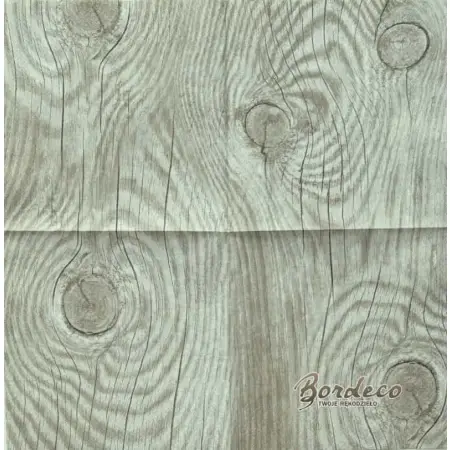 Serwetka do decoupage szare sękate drewno 33x33 MAKI Unikat
