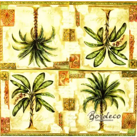Serwetka do decoupage palma daktylowa 33x33 Paper+Design Unikat