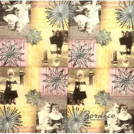 Serwetka do decoupage zdjęcia vintage 33x33 PAPER+