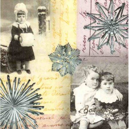 Serwetka do decoupage zdjęcia vintage 33x33 PAPER+