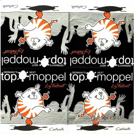 Serwetka do decoupage topmoppel 33x33 PAPSTAR Unikat