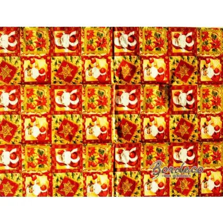 Serwetka do decoupage świąteczna mozaika 33x42 PAW Unikat