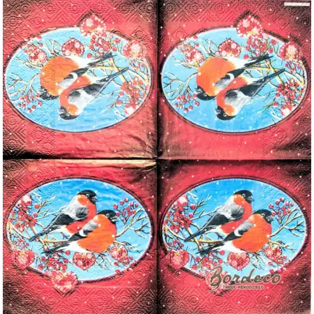 Serwetka do decoupage dwa gile 25x25 PIXIE Unikat