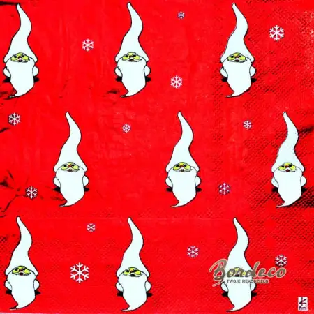 Serwetka do decoupage małe skrzaty 33x33 PIXIE Unikat