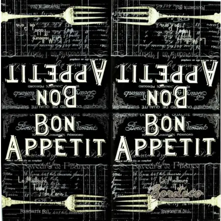 Serwetka do decoupage Bon Appetit 33x33 PPD Unikat