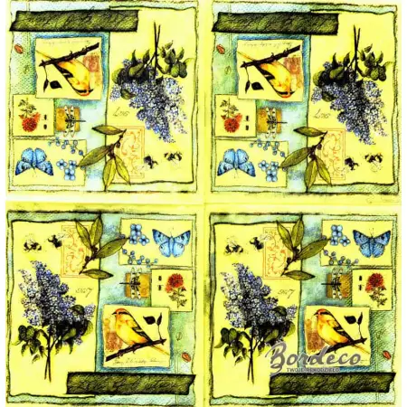 Serwetka do decoupage Love of Nature 25x25 PPD Unikat