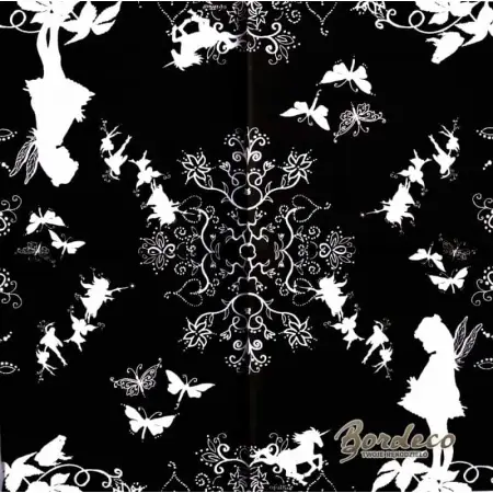 Serwetka do decoupage wróżki, elfy, jednorożec 33x33 PPD Unikat