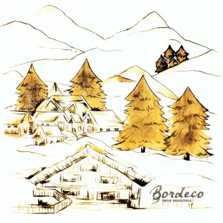 Serwetka do decoupage górski widoczek 33x33 PPD Unikat