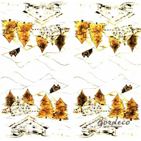 Serwetka do decoupage górski widoczek 33x33 PPD Unikat
