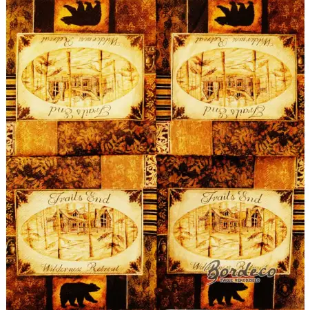 Serwetka do decoupage leśny obrazek 25x25 PPD Unikat