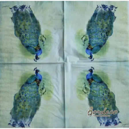 Serwetka do decoupage malowany paw 33x33 PPD Unikat