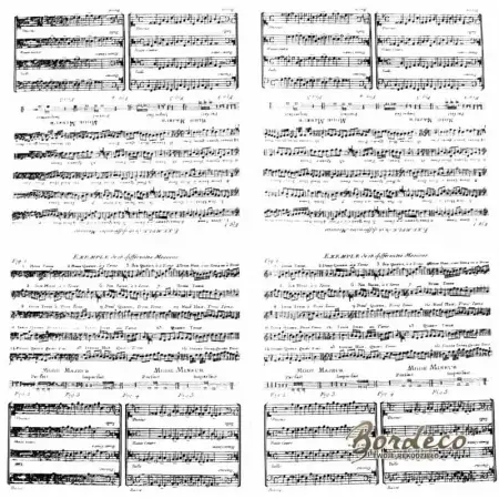 Serwetka do decoupage nuty, partytura 33x33 PPD Unikat