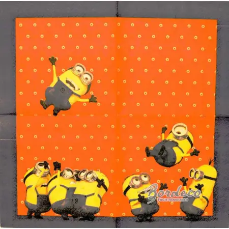 Serwetka do decoupage Minionki 33x33 PROCOS Unikat