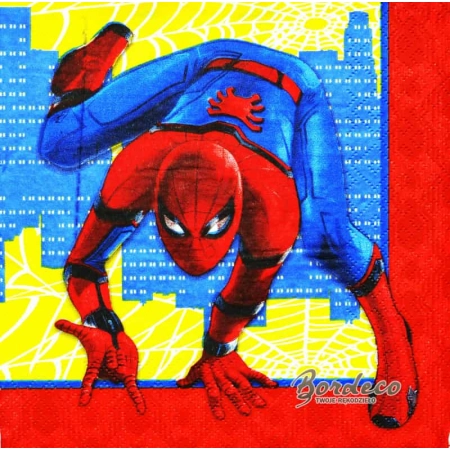 Serwetka do decoupage Spider-Man człowiek pająk 33x33 PROCOS Unikat