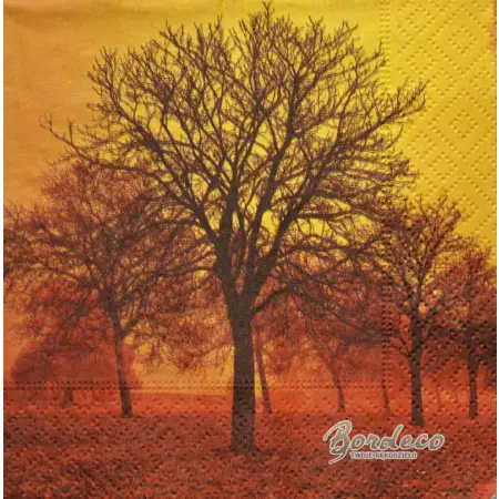 Serwetka do decoupage jesienne drzewa 25x25 Paper+Design Unikat