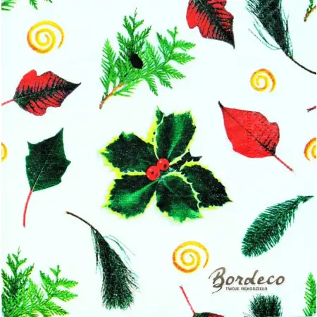 Serwetka do decoupage gałązki i listki 25x25 Paper+Design Unikat