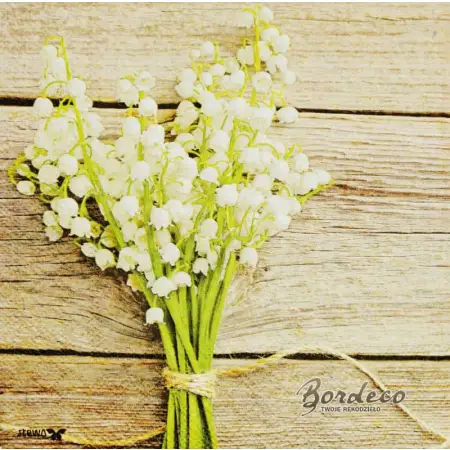 Serwetka do decoupage bukiecik konwalii 33x33 STEWO Unikat