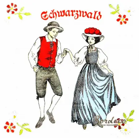 Serwetka do decoupage tańce ludowe Schwarzwaldu 333x33 SWEET PAC, Unikat