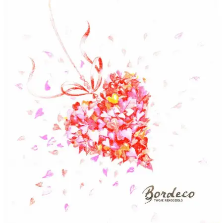 Serwetka do decoupage serce, wisiorek z serduszek 33x33 TI-FLAIR Unikat