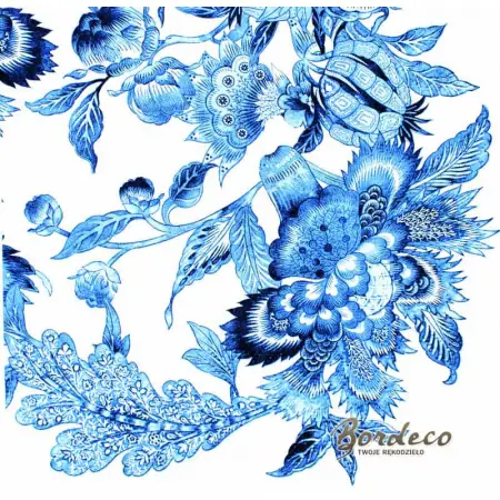 Serwetka do decoupage niebieskie motywy kwiatowe 33x33 ZARA HOME Unikat