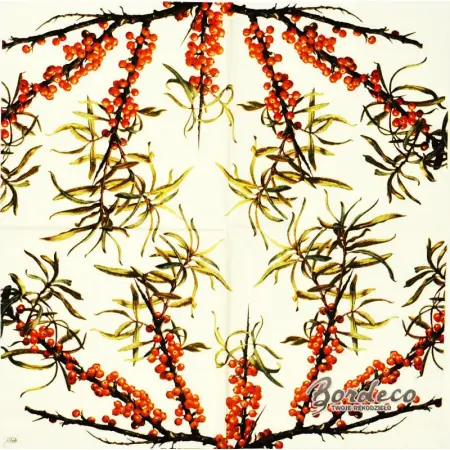 Serwetka do decoupage rokitnik 33x33 IHR Unikat