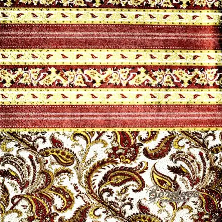 wzorzystej tapety w szlaczki i ornamenty