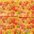 Serwetka do decoupage czerwone i pomarańczowe tulipany 33x33 AHA Unikat