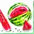 Serwetka do decoupage owoce arbuz i melon 33x33 ALIBABA Unikat