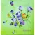 Serwetka do decoupage fioletowe kwiaty 33x33 ALIBABA Unikat