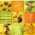 Serwetka do decoupage jesienny patchwork 25x25 Ambiente Unikat