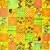 Serwetka do decoupage jesienny patchwork 25x25 Ambiente Unikat
