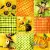 Serwetka do decoupage jesienny patchwork 33x33 Ambiente Unikat