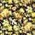 Serwetka do decoupage pastelowe kwiaty na czarnym tle 25x25 Ambiente Unikat